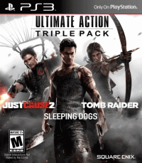 Ultimate Action Triple Pack PAL Playstation 3 PAL box art